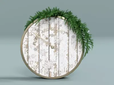 Advent Calendar Christmas Low-poly 3D model