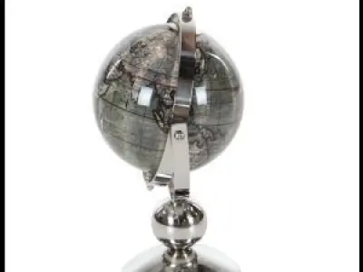 Metal Tabletop Globe 3D model