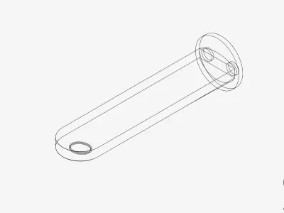 Wall Spout - Luxury - Chip - Basin Low-poly 3D model