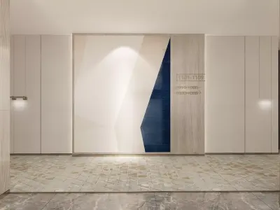 elevator hoistway Low-poly 3D model