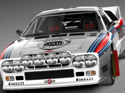 Lancia 037 1982-1983 3D model