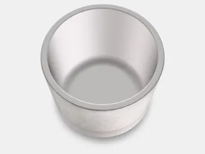 BUSKKAPRIFOL Plant pot Low-poly 3D model