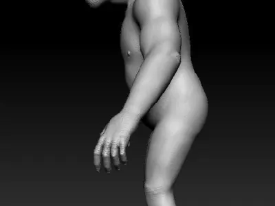 Chimpanzee Ape 3D model