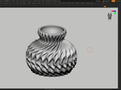 vase 3d print 273 3D print model