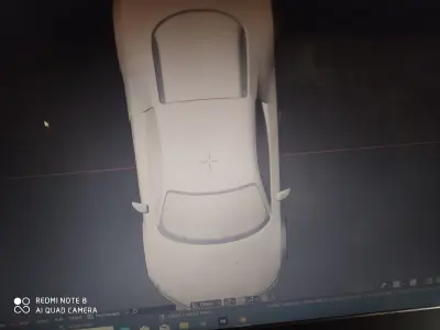 Audi car 3d model blender and obj 3D model