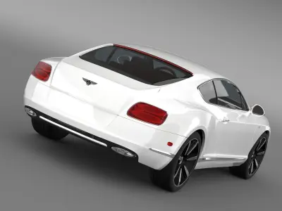 Bentley Continental GT Speed Le Mans Edition 2013 3D model