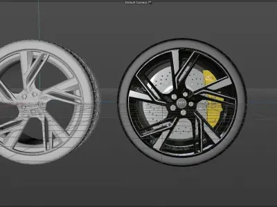 RS3 Wheel 3D model