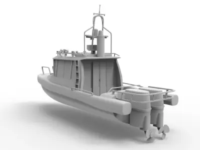 Naiad Sea Search and Rescue 3D print model
