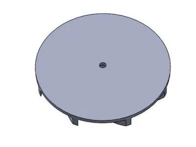 centrifugal impeller fan 3D model