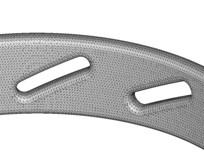 Glamorous Exquisite Bangle 3D print model