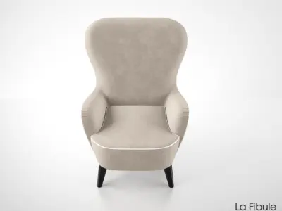 La Fibule Hepburn Armchair 3D model