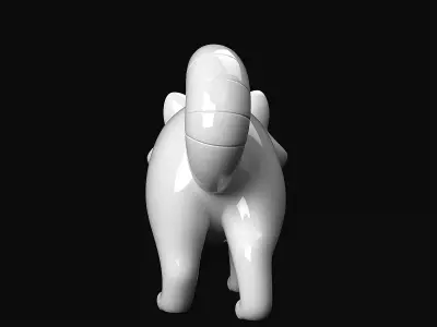 Raccoon 3D print model