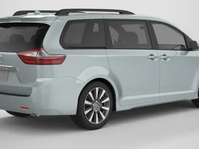 Toyota Sienna 2020 3D model