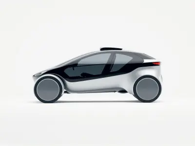 Futuristic Flying Taxi Concept Car Model Low-poly 3D model by vfxcgartist from CGTrader