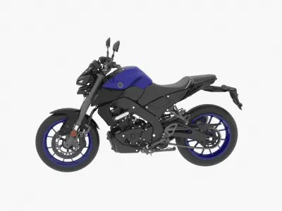 Yamaha MT-125 3D model