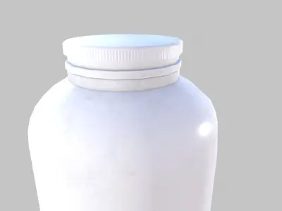 Bottle Low-poly 3D model