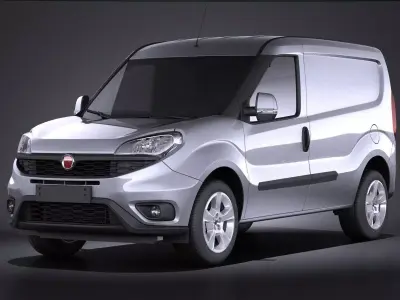 Fiat Doblo Cargo 2015 VRAY 3D model