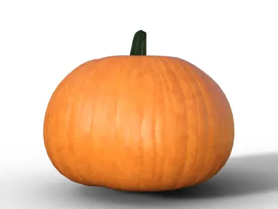 Pumpkin Halloween  Low-poly 3D model