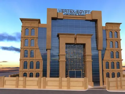 0207 - School Architecture Project - 2D Drawings - 3D Files 3D model