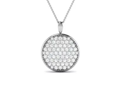 Women Pendant 3DM STL OBJ FBX Render Details 3D print model order
