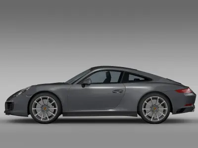 Porsche 911 Carrera Coupe 991 2016 3D model