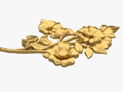 Classic decor ornament 267 3D model