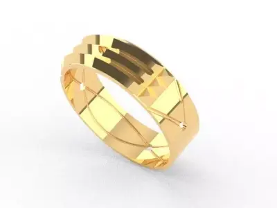 Atlantis Ring Free 3D print model