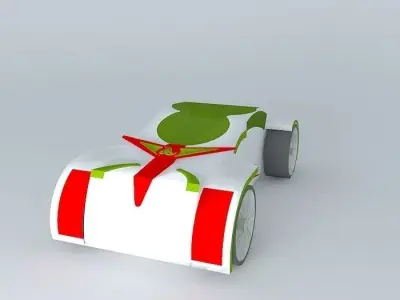 celtic car Free 3D model