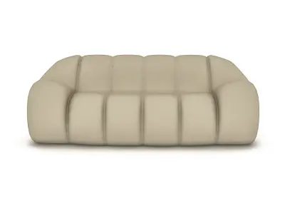 3D sofa garden 3d Low-poly 3D model