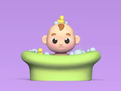 Baby Bath 3D print model