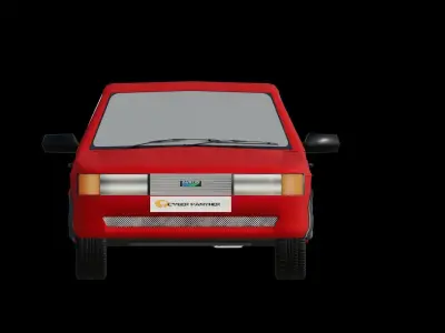 Austin Meastro GTX Low-poly 3D model