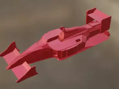 1988 McLaren  Low-poly 3D model