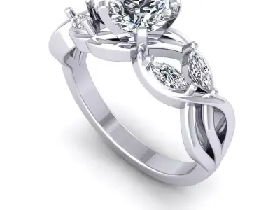 3D CAD NJ-1162-Ring 3D print model