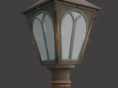 street light 3d model 3D model