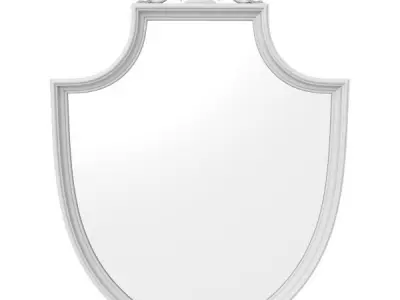 Antique Mirror 3D model