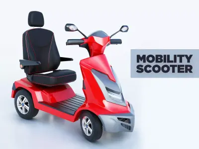 Royale Mobility Scooter 3D model
