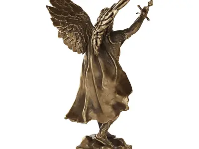 Achilles statue  3D model