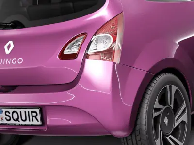 Renault Twingo 2012 3D model