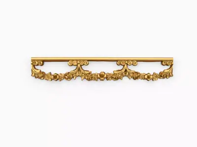 Classic decor ornament 100 3D model