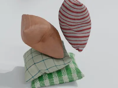 Solid Pillow - 3D model 3D model