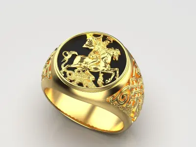 rings 136  3D print model