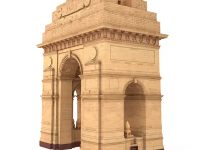 India Gate  3D model