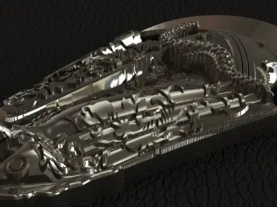 Virgin Mary 3D print model