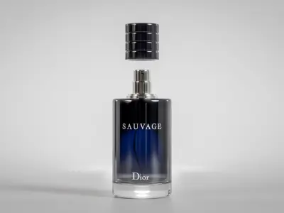 Dior Sauvage 100ml perfume Bottle 3D model