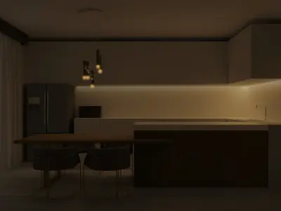 Modern Kitchen - High Quality 3D model