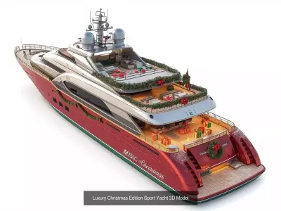 Cyber And Luxury Yachts Collection 3D Models Pack