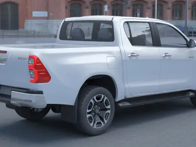 2021 Toyota Hilux Double Cab 3D model