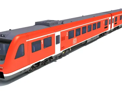 Siemens Desiro Class 642 3D model