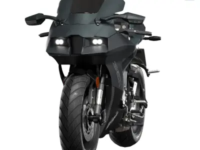 kawazaki ninja zx 10r 3D model