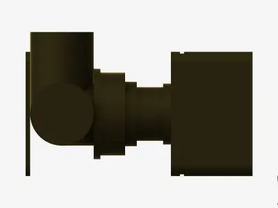 Wall Mixer Tap - Luxury - Alia Low-poly 3D model